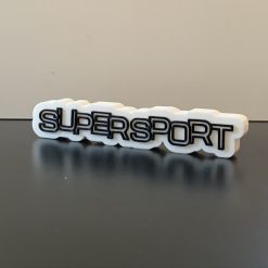 3D Ford Fiesta Supersport Wall Shelf Desk Standing Decorative Plaque Gift