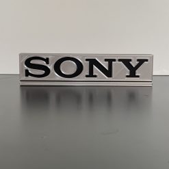 3D Retro Audio Sony Logo Shelf Desk Standing Display Decorative Man Cave Gift 3