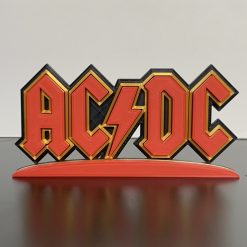 3D AC/DC ACDC Rock - Wall Shelf Desk Standing Display Decorative Man Cave Gift
