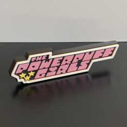 Powerpuff Girls Cartoon 3D Wall / Shelf / Desk Display Decorative Gift 3