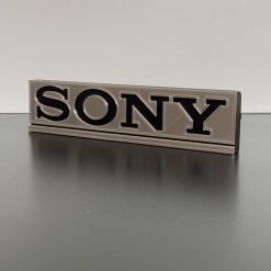 3D Retro Audio Sony Logo Shelf Desk Standing Display Decorative Man Cave Gift 4