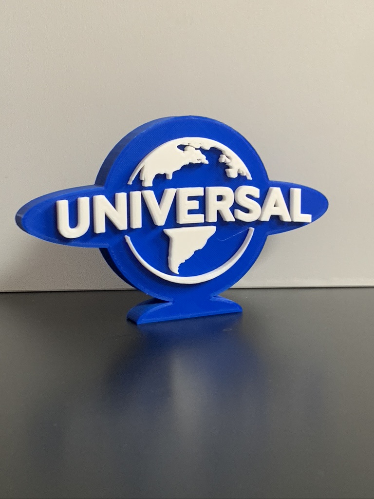 Universal Style Movie Logo Plaque Ideal Autistic Autism ADHD Sensory Gift Universal Style Movie Logo Plaque Ideal Autistic Autism ADHD Sensory Gift