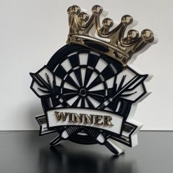Darts match winner Gambling Style plaque Ideal game trophy award entertainment Gift 1
