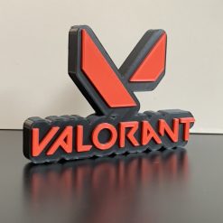3D Valorant Gaming Logo Wall Shelf Desk Standing Decorative Console Gift