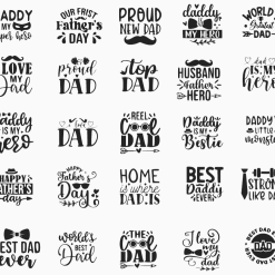 Special Dad Father Papa Individual Engraved Slate or Leatherette Mat Coasters (50 Designs Available) Fathers Day Birthday Gifts 6