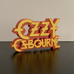 3D Black Sabbath Ozzy Metal Rock Wall Shelf Stand Decorative Man Cave Gift
