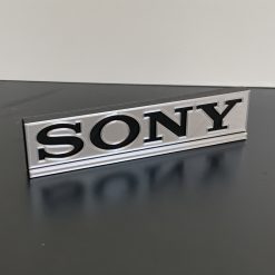 3D Retro Audio Sony Logo Shelf Desk Standing Display Decorative Man Cave Gift 2