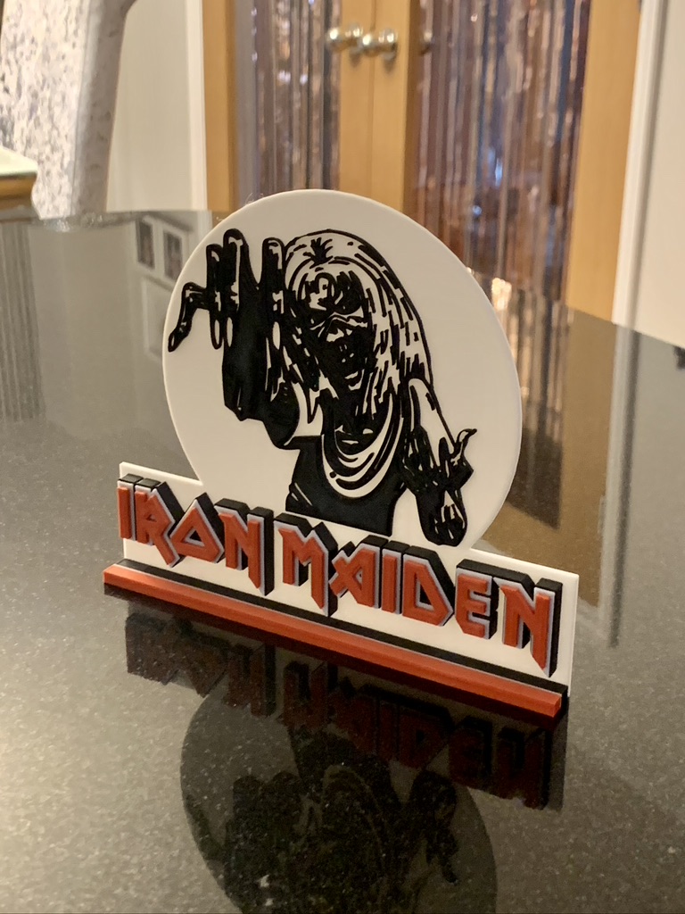 Iron Maiden Eddie Classic Metal Decorative Wall Shelf Desk Man Cave Gift Iron Maiden Eddie Classic Metal Decorative Wall Shelf Desk Man Cave Gift