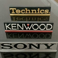 3D Retro Audio Technics - Wall Shelf Desk Display Decoration Dad Man Cave Gift 4 3D Retro Audio Technics - Wall Shelf Desk Display Decoration Dad Man Cave Gift 4