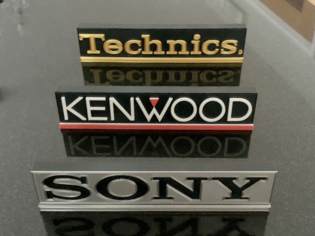3D Retro Audio Technics - Wall Shelf Desk Display Decoration Dad Man Cave Gift 3D Retro Audio Technics - Wall Shelf Desk Display Decoration Dad Man Cave Gift