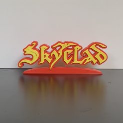 3D Skyclad Metal Rock Wall Shelf Desk Stand Display Decorative Man Cave Gift 1