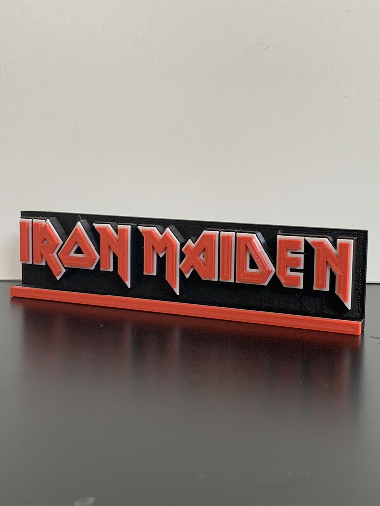 3D Iron Maiden Rock Red - Wall Shelf Desk Standing Display Decorative Man Cave Gift 3D Iron Maiden Rock Red - Wall Shelf Desk Standing Display Decorative Man Cave Gift