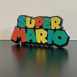 3D Super Mario Gaming Logo Wall Shelf Desk Standing Decorative PC Console Gift 2