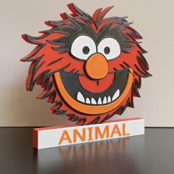 Muppets Animal Drummer Head 3D Wall / Shelf / Desk Display Decorative Dad Man Cave Gift 2