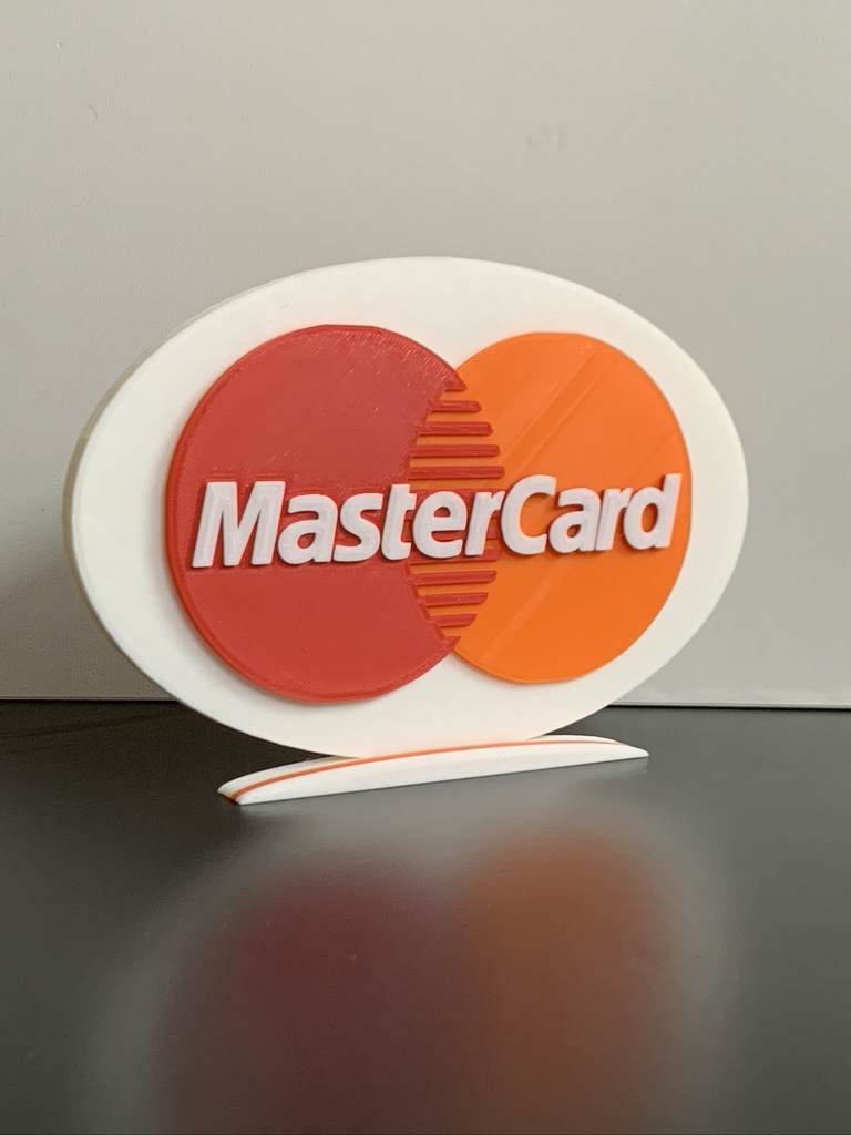 Mastercard Style Logo plaque Ideal Autistic Autism ADHD Sensory Gift Mastercard Style Logo plaque Ideal Autistic Autism ADHD Sensory Gift