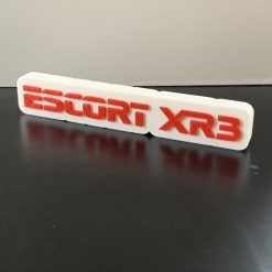 3D Ford Escort XR3 Wall Shelf Desk Standing Decorative Plaque Gift