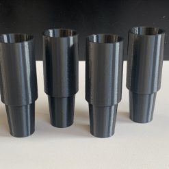 Acmer P2 Laser Cutter Engraver Compatible Push On Raiser Riser Legs X4 Black