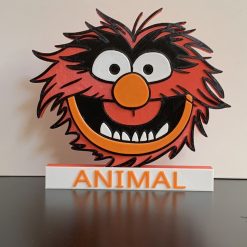 Muppets Animal Drummer Head 3D Wall / Shelf / Desk Display Decorative Dad Man Cave Gift 1