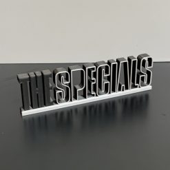SKA 3D THE SPECIALS - Mod Desk Shelf Table Decoration Dad Man Cave Birthday Gift 3