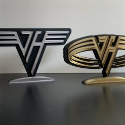 3D Skyclad Metal Rock Wall Shelf Desk Stand Display Decorative Man Cave Gift 7