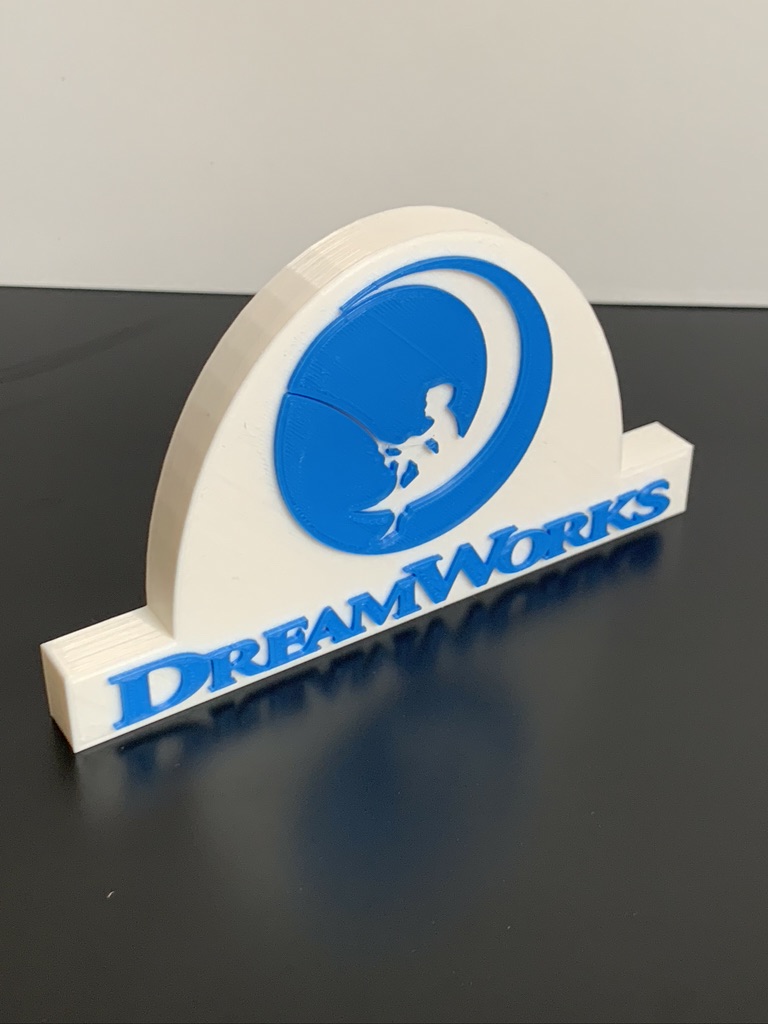 Dreamworks Style Movie Logo Plaque Ideal Autistic Autism ADHD Sensory Gift Dreamworks Style Movie Logo Plaque Ideal Autistic Autism ADHD Sensory Gift