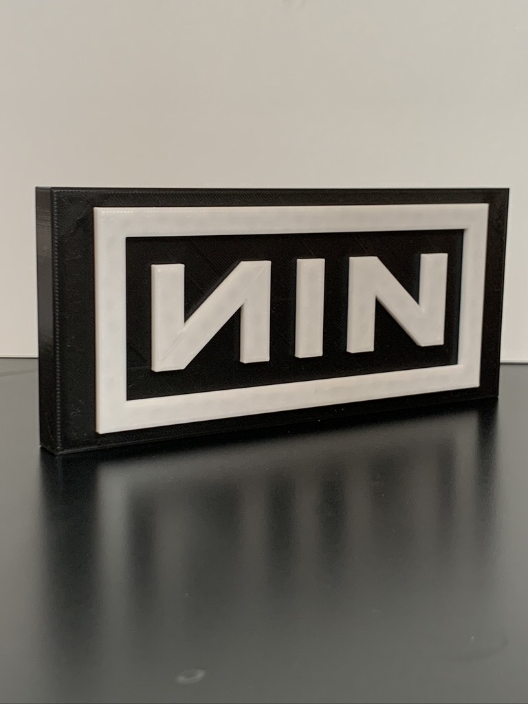 3D NIN Nine Inch Nails Rock Wall Shelf Desk Stand Display Decorative Man Cave Gift 3D NIN Nine Inch Nails Rock Wall Shelf Desk Stand Display Decorative Man Cave Gift