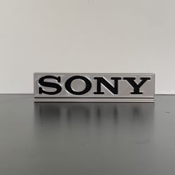 3D Retro Audio Sony Logo Shelf Desk Standing Display Decorative Man Cave Gift 1