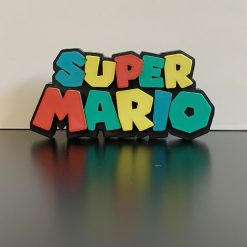 3D Super Mario Gaming Logo Wall Shelf Desk Standing Decorative PC Console Gift 1