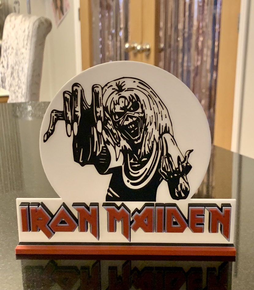 Iron Maiden Eddie Classic Metal Decorative Wall Shelf Desk Man Cave Gift Iron Maiden Eddie Classic Metal Decorative Wall Shelf Desk Man Cave Gift