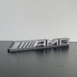 3D Car Mercedes AMG Logo Wall Shelf Desk Standing Decorative Plaque Gift