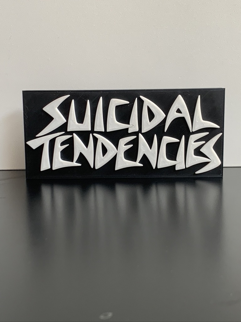 3D Suicidal Tendencies Classic Metal Decorative Wall Shelf Desk ManCave Gift 3D Suicidal Tendencies Classic Metal Decorative Wall Shelf Desk ManCave Gift