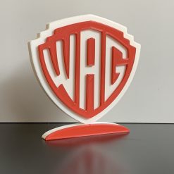 WAG Warner Animation Style Movie Logo Wall Shelf Desk Decorative Plaque Gift