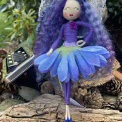 Summer Flower  purple fairy.