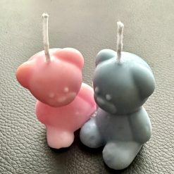 Cute bear natural  soya candle