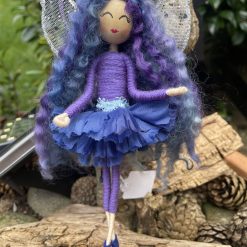 Summer Flower  purple fairy.