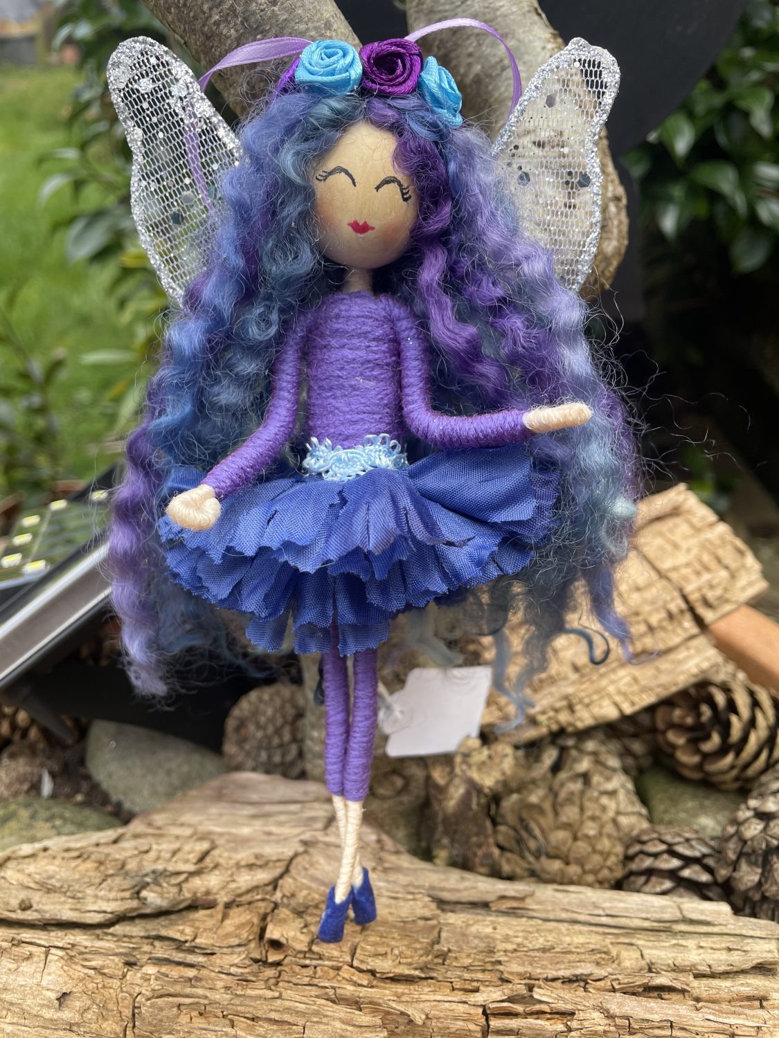 Summer Flower purple fairy. Summer Flower purple fairy.