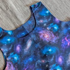 Girls pinafore dress - space 1 Girls pinafore dress - space 4