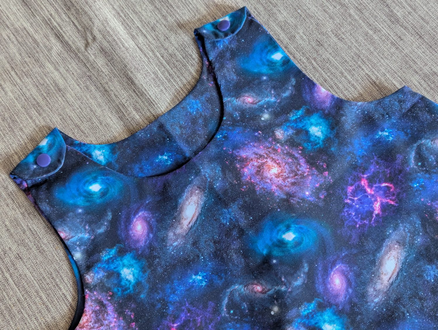 PXL_20250517_153458199 Girls pinafore dress - space 2