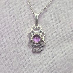 PENDANT ONLY - Amethyst Sterling Silver Pendant
