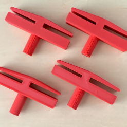 XTool D1 Laser Cutter Engraver Honeycomb Stand Off securing pins 3/5mm X4 RED