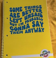 Notebooks A4