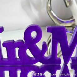 Mr&Mrs Personalised Plaque
