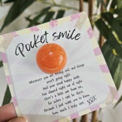 Wellbeing, positivity, support 'POCKET GHOUL/ SMILE' badge- 2 Wellbeing, positivity, support 'POCKET GHOUL/ SMILE' badge- 3