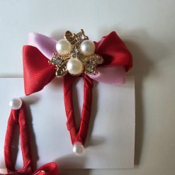 Set of bows and hair clips! 7 Set of bows and hair clips! 7