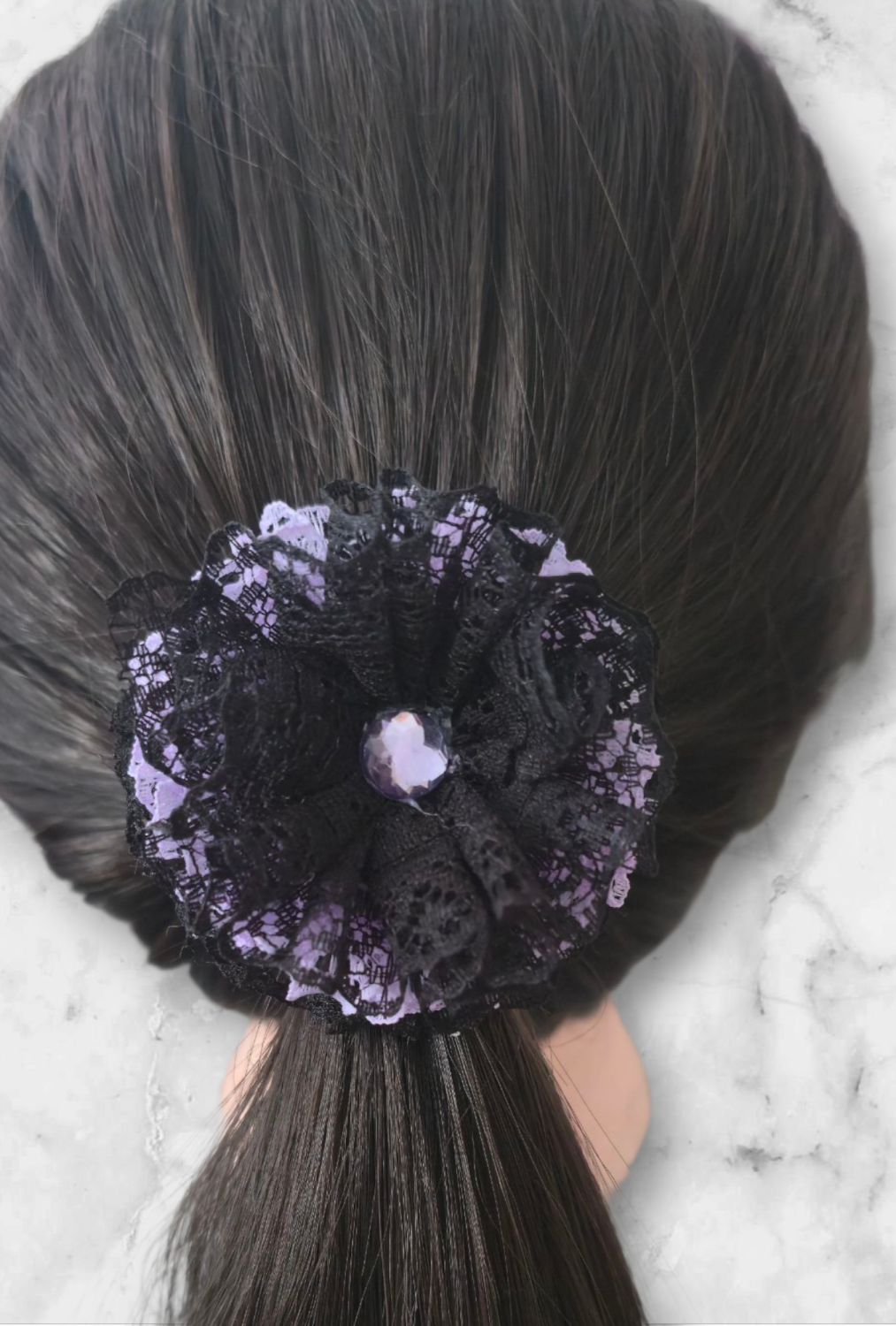 Lace hair bow🎀 ( 2 bows) Lace hair bow🎀 ( 2 bows)