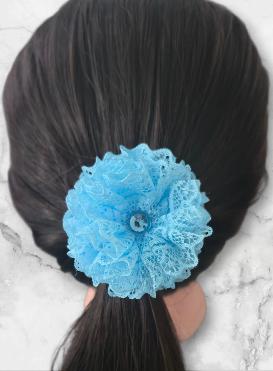 Lace hair bow🎀 ( 2 bows) Lace hair bow🎀 ( 2 bows)
