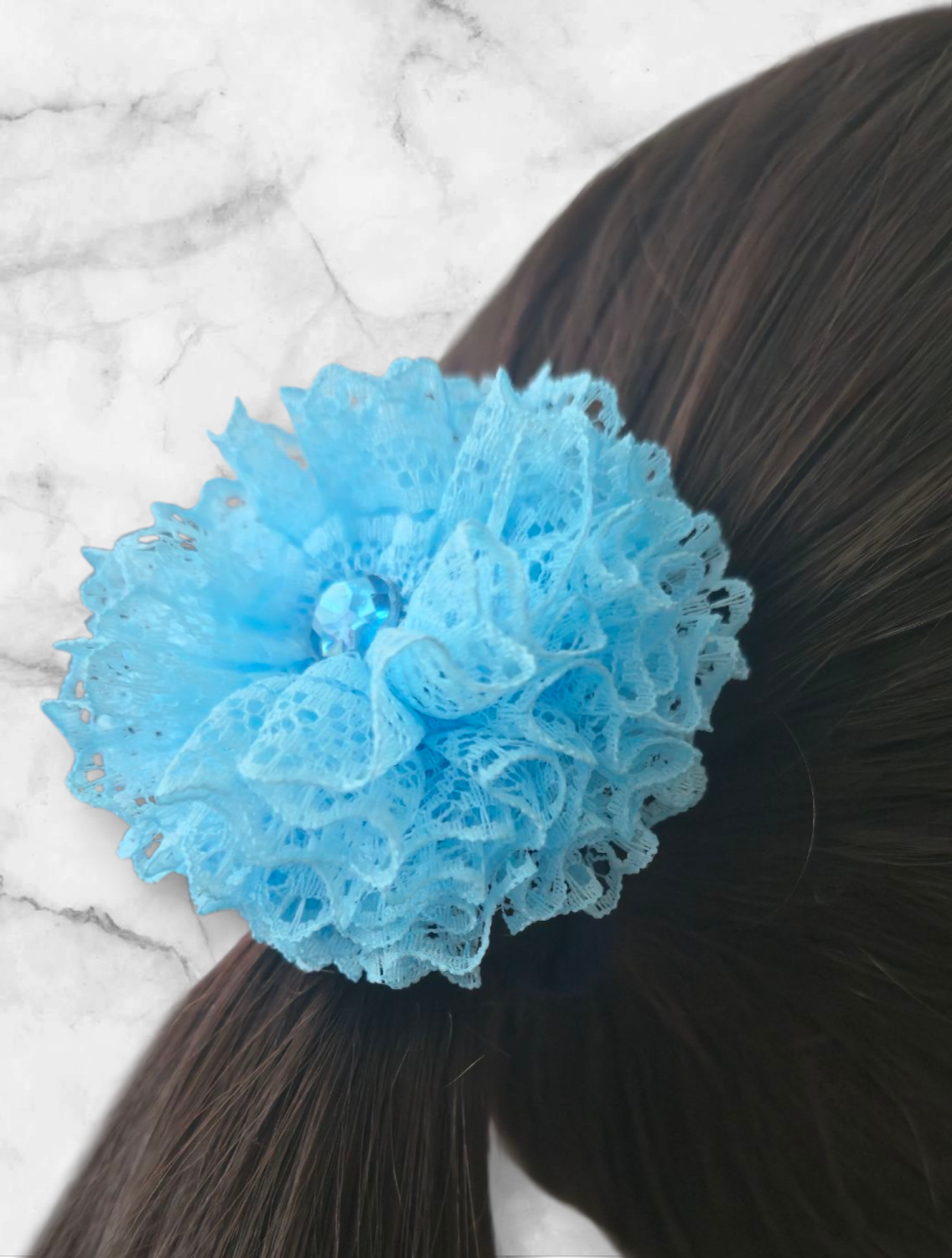 Lace hair bow🎀 ( 2 bows) Lace hair bow🎀 ( 2 bows)