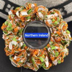 Ponytail MEGA Scrunchies Regional Flag Colours NORTHERN IRELAND 2