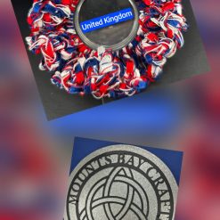 Ponytail MEGA Scrunchies Regional Flag UNITED KINGDOM 1
