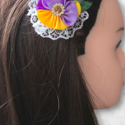 Hair clips « Pansies»